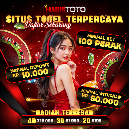 HADIRTOTO: Platform Togel Online Modern dengan Peluang Menang Terbaik